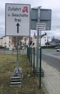 Autohaus Löbau Filiale Zittau Anfahrt über Rietschelstraße